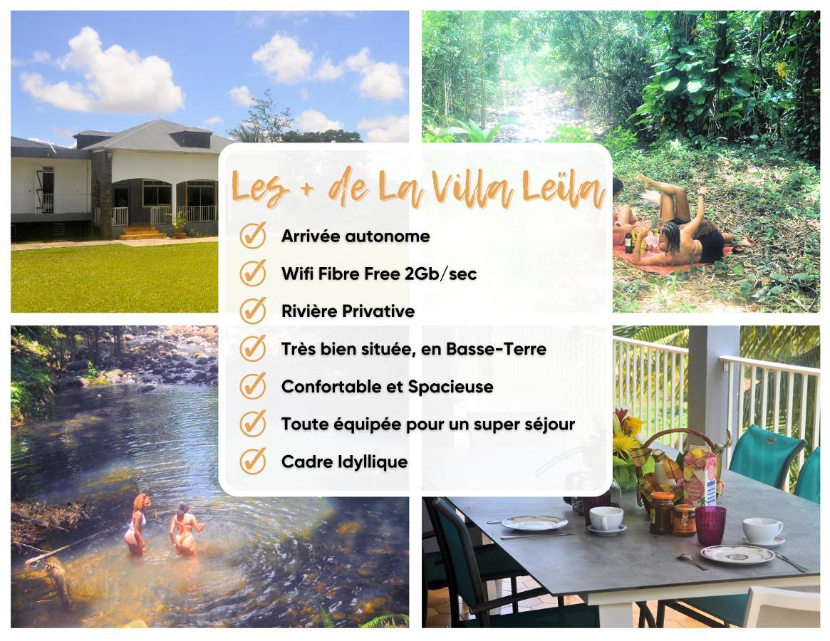 Villa Leila Sainte-Rose Esterno foto